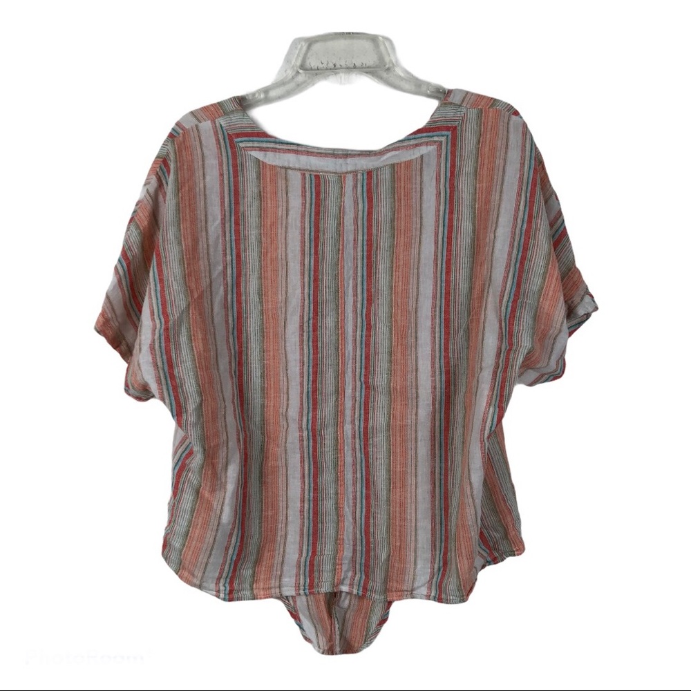 5/20 Beachlunchlounge Colorful Stripped Shirt - Picture 8 of 9